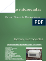Guía Reparación de Horno Microondas Partes y Testeo Componentes