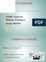 STEP TO EXPORT