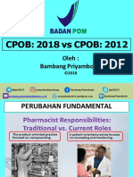 Bambang Priyambodo Cpob 2018 vs Cpob 2012