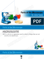 Parts of The Microscope: By: Jenny Tuazon