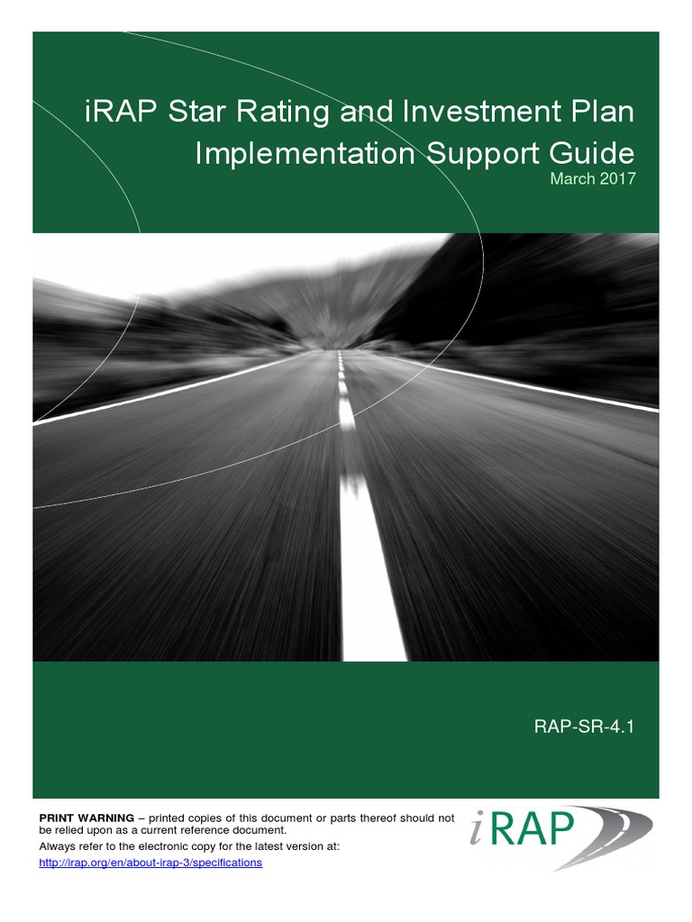 RAP-SR-4-1 Implementation Support Guide PDF | PDF | Traffic Collision ...
