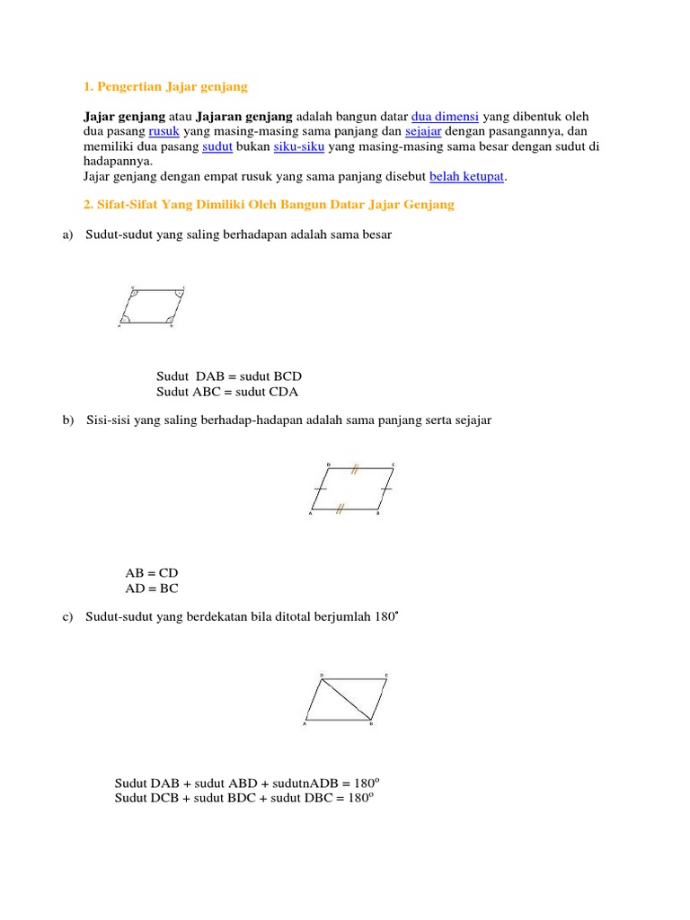 Jajargenjang B Inggris