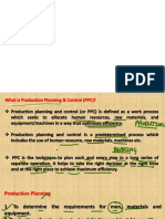 Production Planning Control