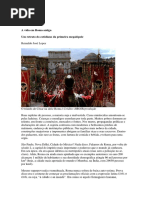 A Vida Em Roma Antiga