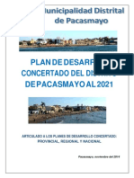 Plan de Desarrollo Concertado