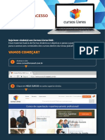 Tutorial de Acesso Aos Cursos Livres EAD PDF