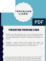 Penyajian Lisan