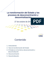 Descentralización proceso Ecuador