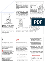 Tríptico Disciplina en El Aula