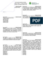 Projeto de matemática sobre porcentagem e regra de três