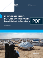 European Jihad Future of The Past Final Report