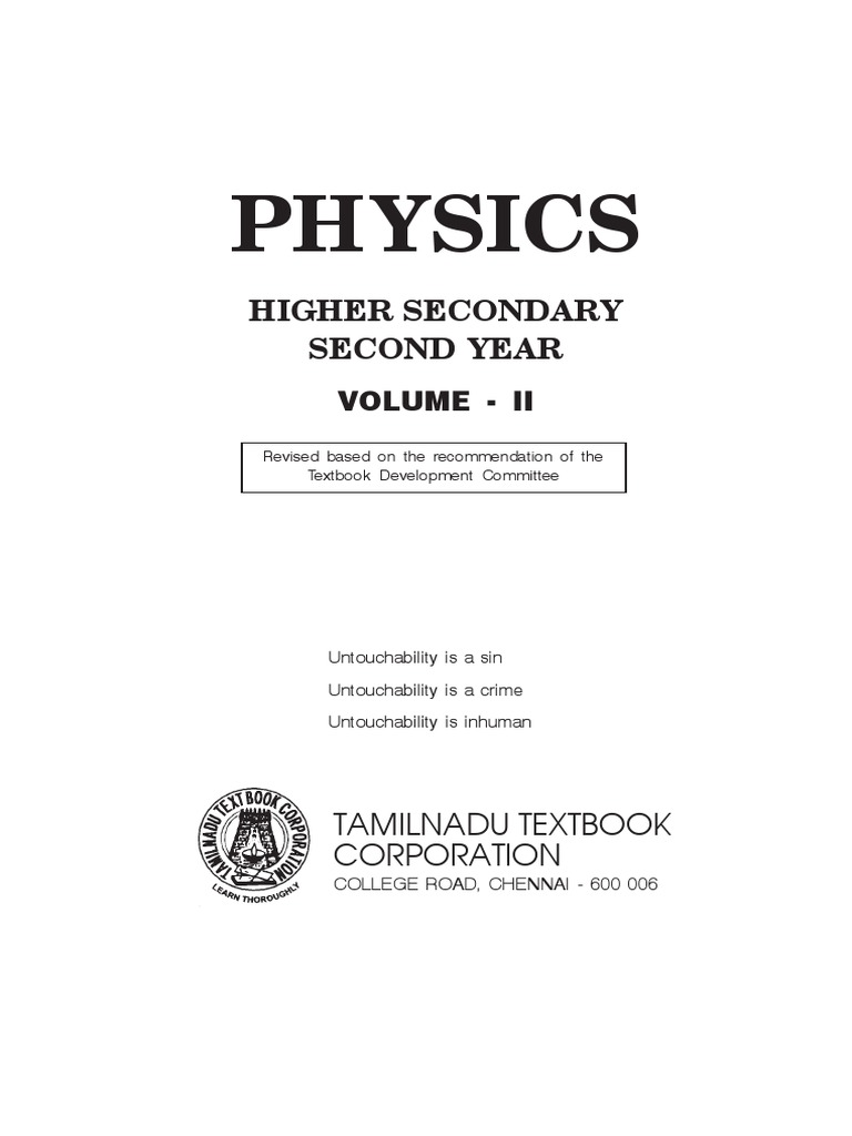 Std12 Phy EM 2 PDF | PDF | Technology & Engineering