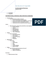 Impact of Distance On International Business: Class Discussion On 13 August 2019