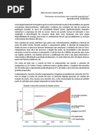 Mais árvores e menos gente