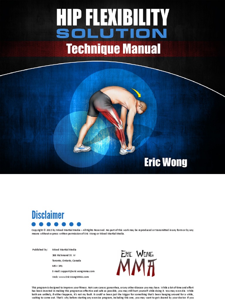 HFS Technique Manual PDF | PDF | Anatomical Terms Of Motion | Foot
