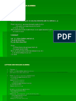 Lattices and Boolean Algebra