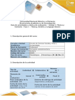 Fase 1 - Música, Cerebro y Lenguaje Sonoro