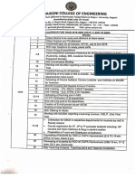 UG III-V-VII Sem Academic Calendar Winter 2019