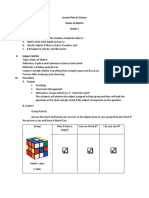 Lesson Plan in Science States of Matter Grade 1 I. Objectives