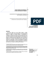 Validacion de Indicadores de Mentira PDF