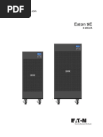 Eaton 9E UPS - Installation and User Manual