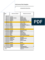 Field Staff Name: Team Lead Name:: Periodic Journey Plan Template Periodic Journey Plan