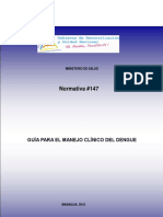 N 147 Manejo Clinico Del Dengue 2018