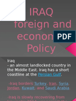 Iraq Foreign and Economic Policy