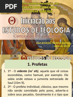 Estudo Teológico - Profetas