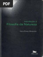 MUTSCHLER, Hans-Dieter. Introdução à Filosofia Da Natureza