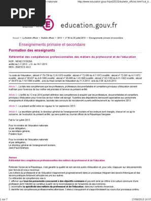 13 07 01 Men Referentiel Competences Professionnelles Pdf Pdf Centre De Documentation Et D Information Pedagogie