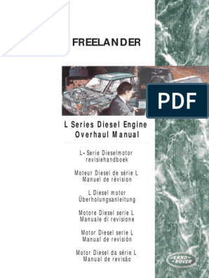 Freelander 1 - Manual De Revision Del Motor Serie L (2.0L 8V Td4) | Pdf | Pistón | Tornillo