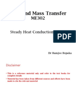 Steady Heat Conduction Through Plane Walls