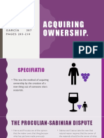 Acquiring Ownership