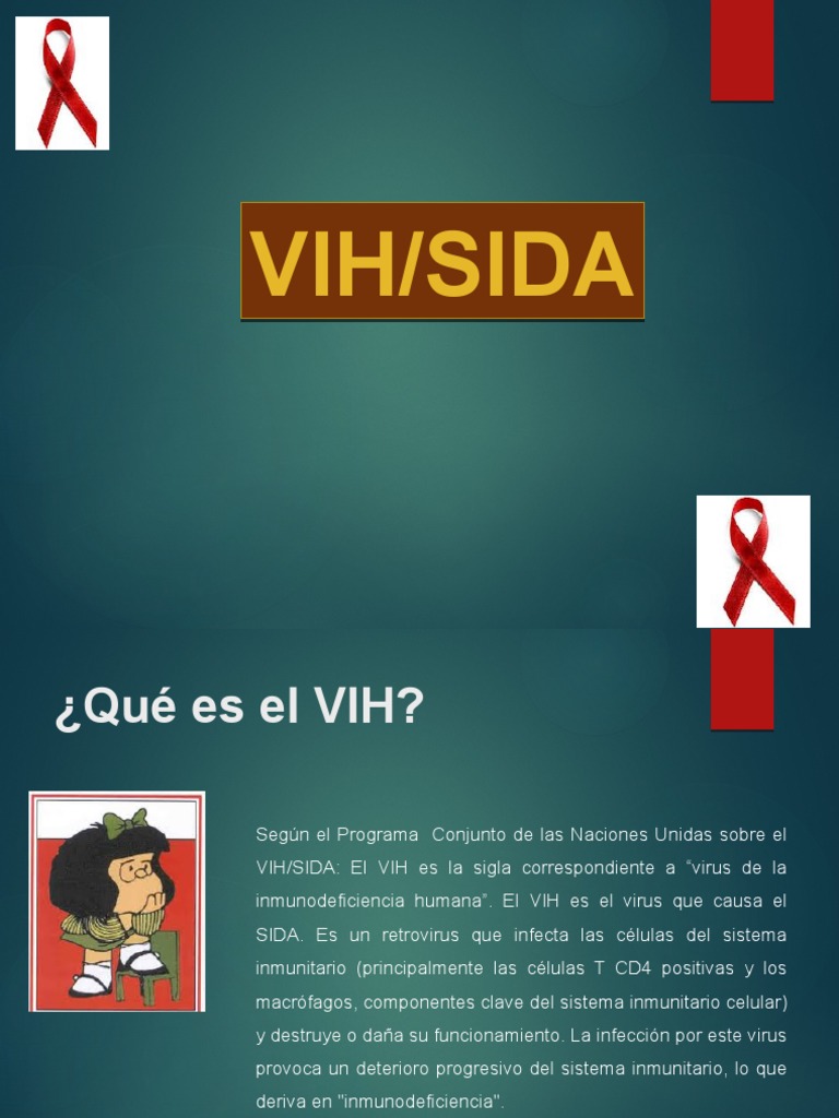 Diapositivas Que Es Vih Sida | PDF | VIH / SIDA | VIH