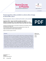 Farmacogenética, tabaco, alcohol y su efecto sobre el riesgo de desarrollar cáncer