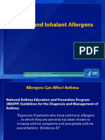 Asthma Inhalant Allergens Webinar