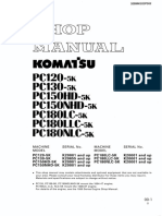 Komatsu PC 120 150 180