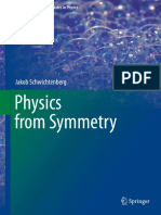 Physics From Symmetry-Jakob Schwichtenberg PDF