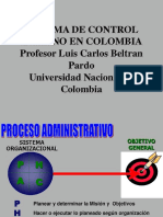 1. Historia Del Control  interno en Colombia 