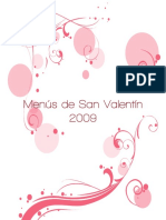 Menu San Valentin PDF