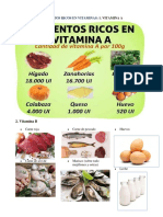 Alimentos Ricos en Vitaminas