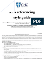 Referencing Guide Apa