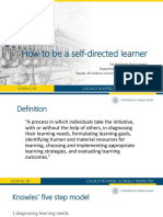 Lecture 3-How To Be A Self-Directed Learner-Dr. Siti Rokhmah Prodjosasmito, M.ed, (L, P C) (2019)