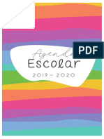 Agenda Escolar 2019 2020