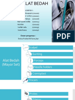 ALAT - ALAT BEDAH (Scalpel, Gunting, Forceps) KELOMPOK 1