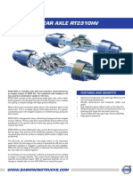 Factsheet - Rear Axle Rt2310Hv: Features and Benefits