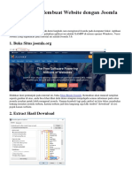 Cara Praktis Membuat Website Dengan Joomla Terbaru