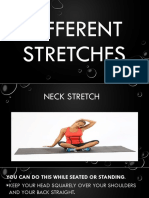 Different Stretches