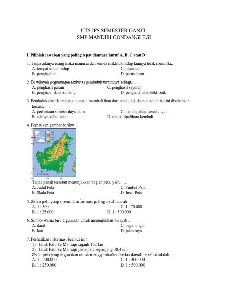 Uts Ips Semester Ganjil Pdf